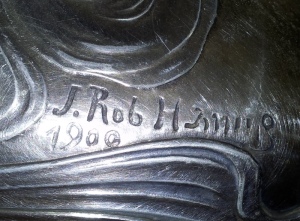 Semnătură de la 1900, J. Rob ... ?